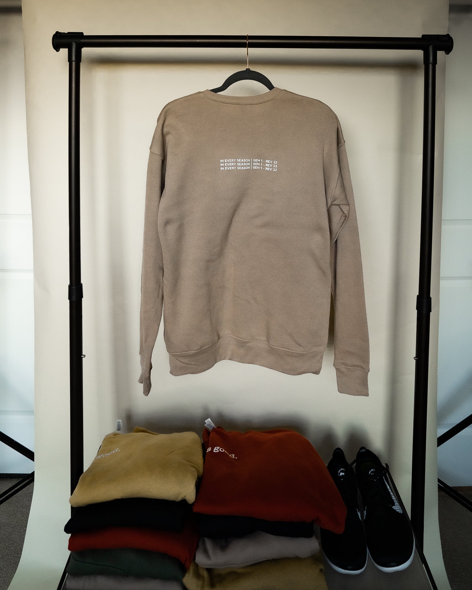 God is good Crewneck Sweatshirt [Tan]