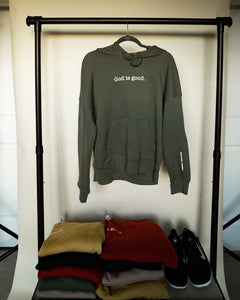 God is good Hoodie V2 [Military Green]